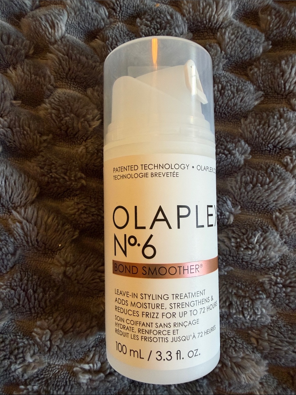 OLAPLEX No.6 Bond Smoother — White Bottle with Rose-Gold Accent